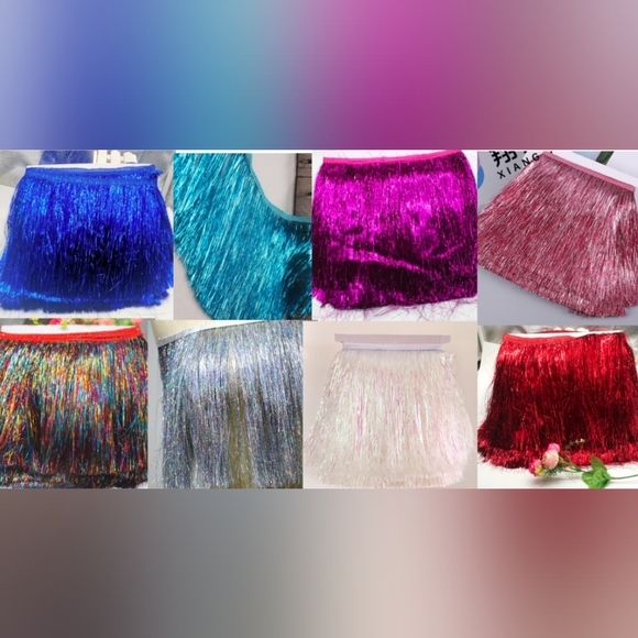 Fringe Tinsel Festival Jacket - Saltburn Eras Jacket - Picture 5 of 5